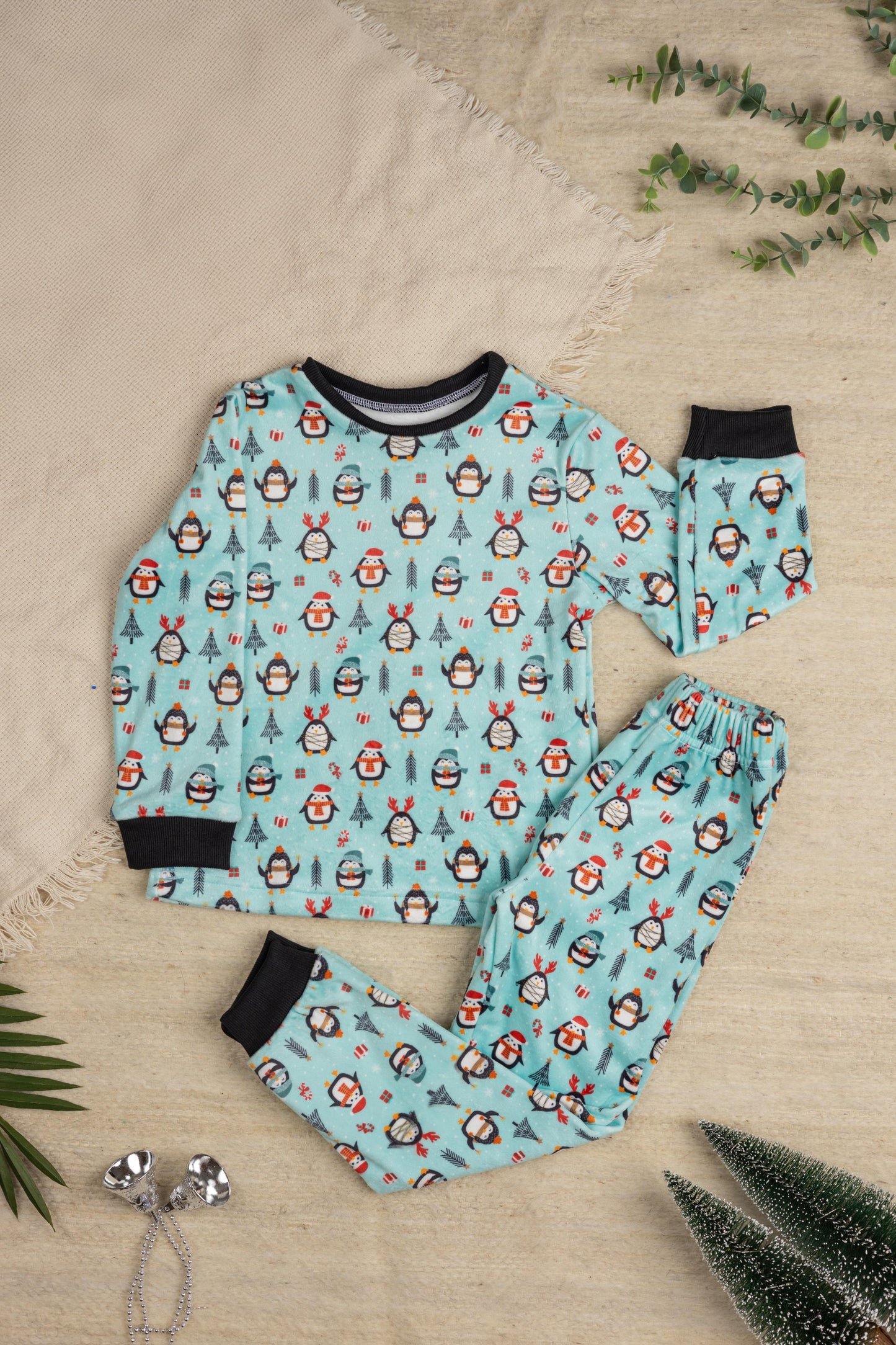 Penguin Parade Pajama Set