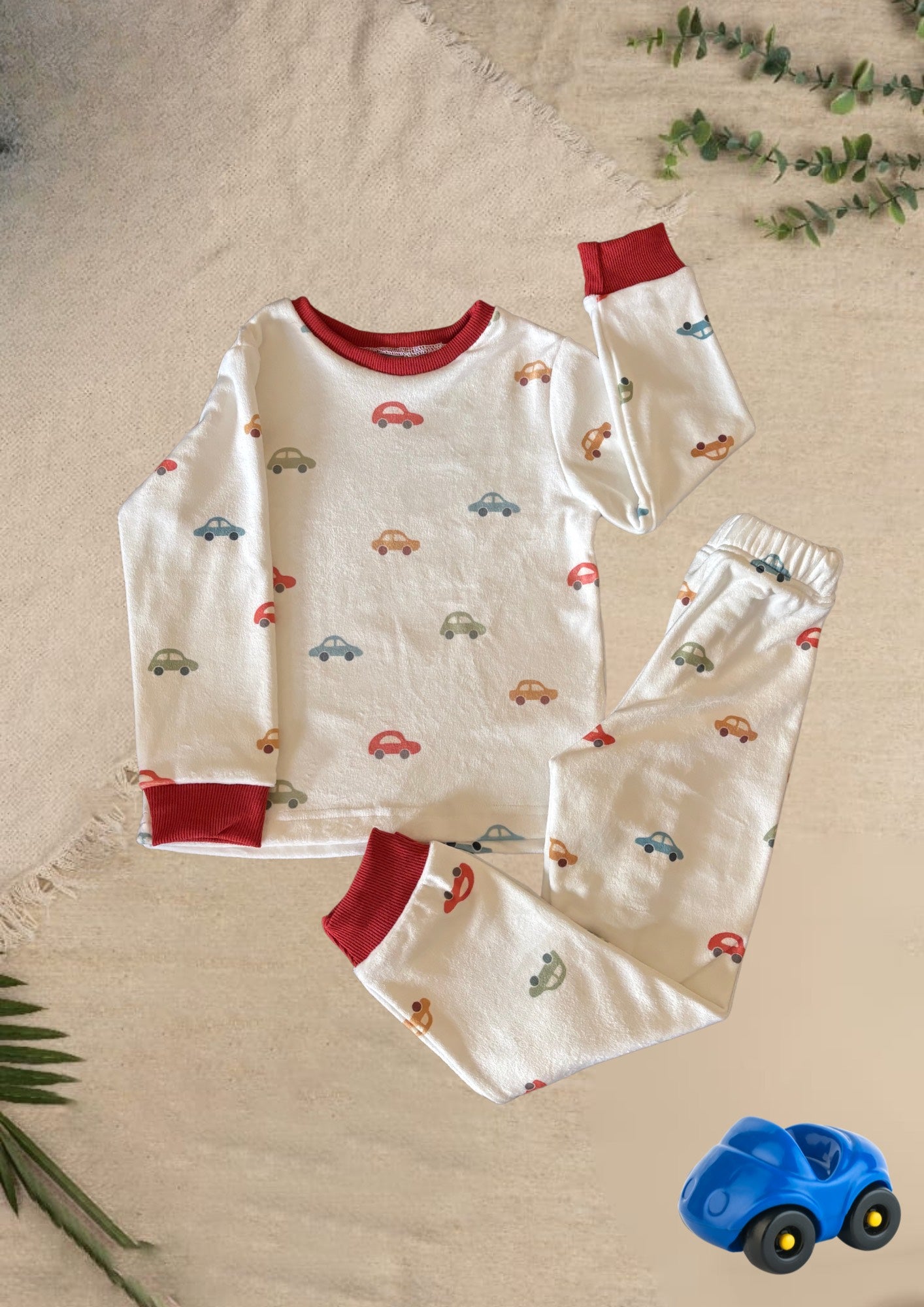 Tiny Race Pajama Set