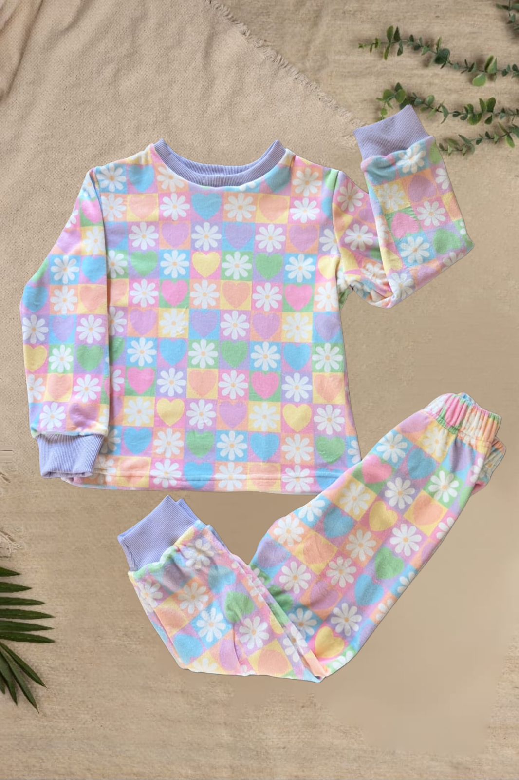 Blooming Hearts Pajama Set
