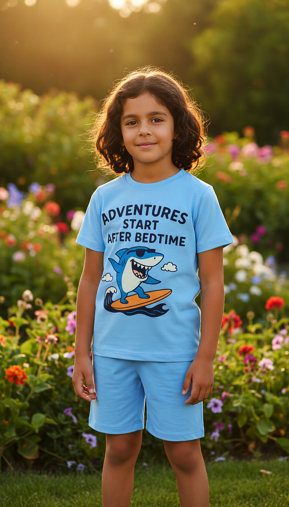 Bedtime Surfer Pajama Set