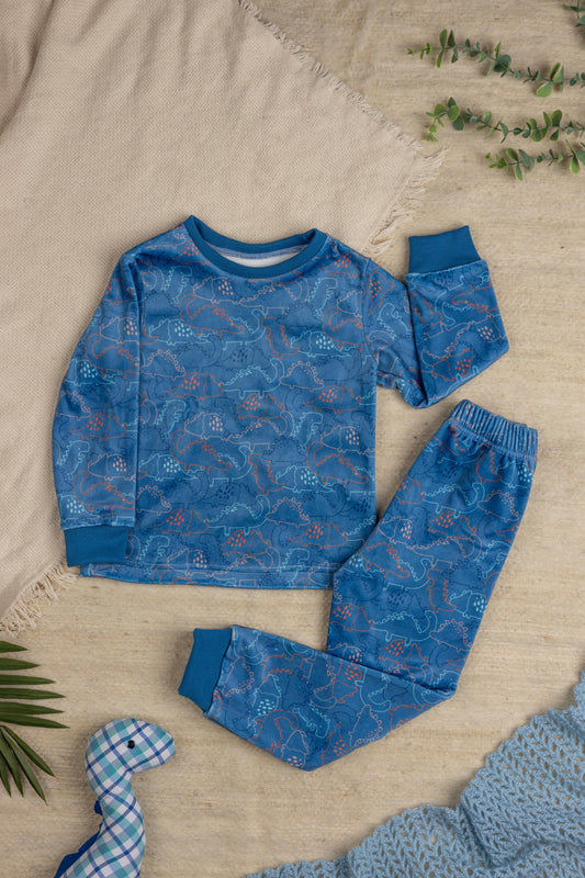 Dino Slumber Squad Pajama Set