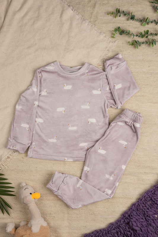 Dreamy Swans Pajama Set