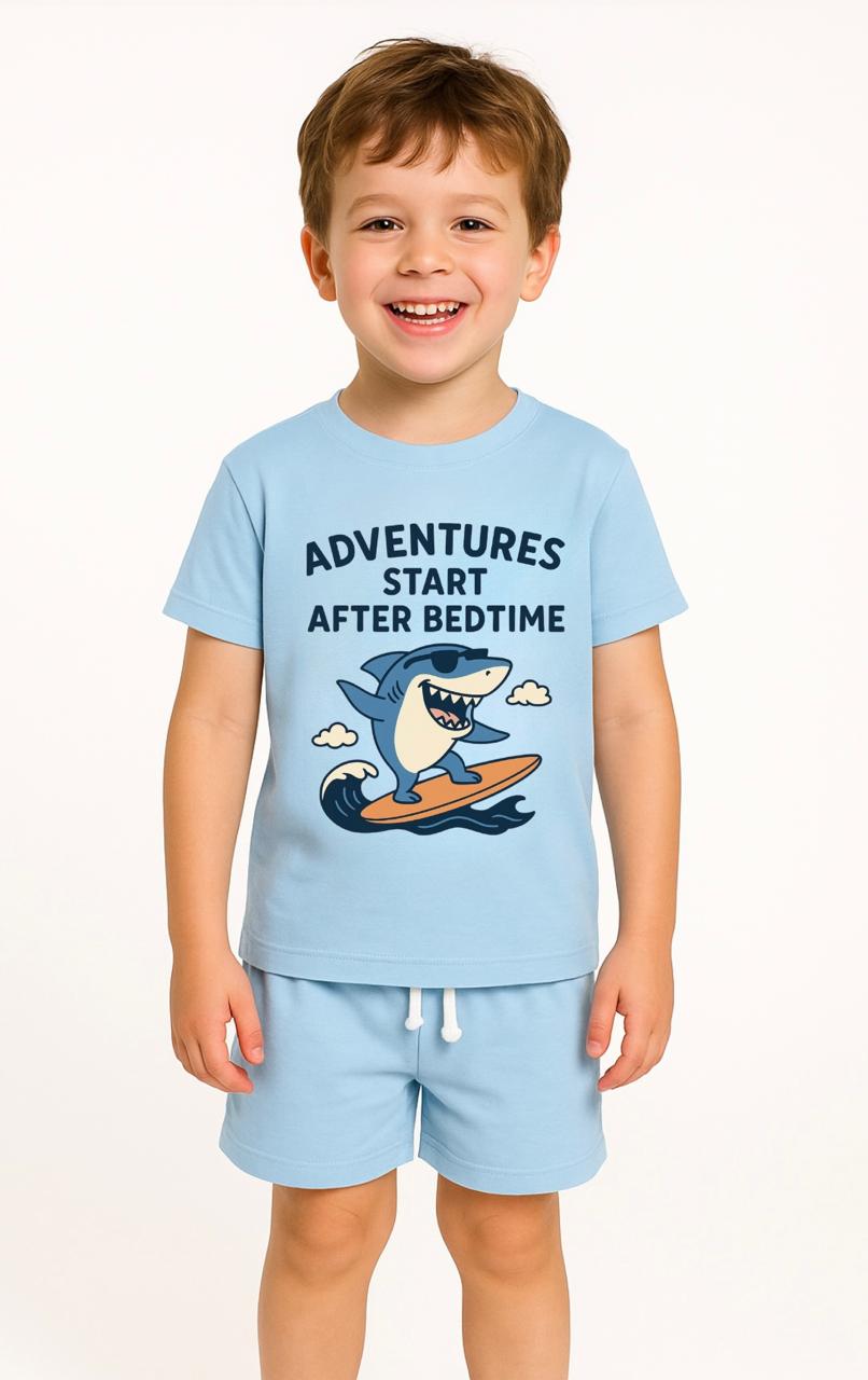 Bedtime Surfer Pajama Set